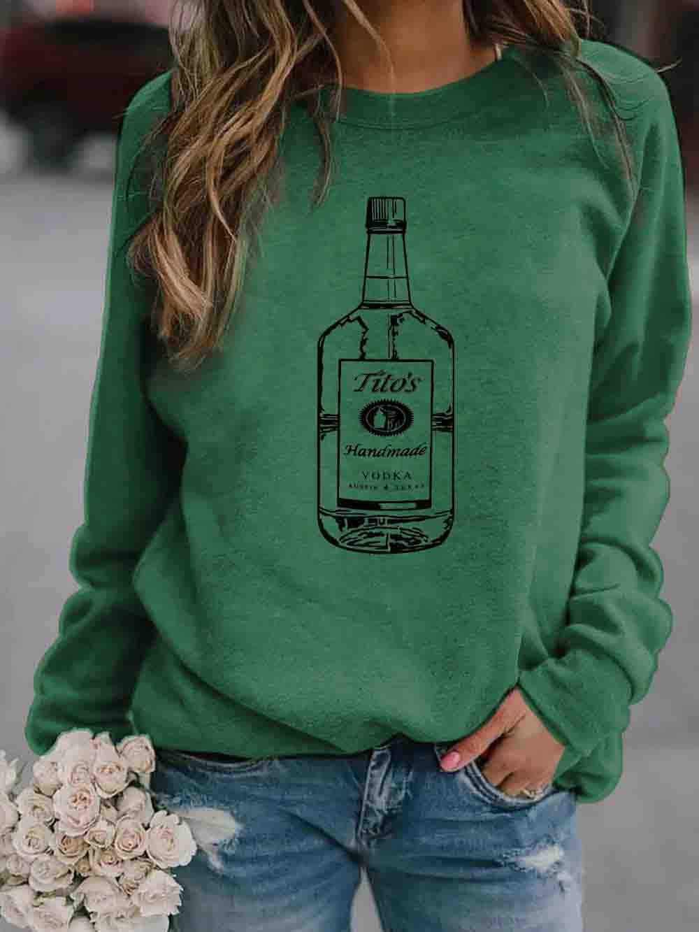 Frauen Tito&#39;s Handmade VODKA AUSTIN TEXAS Sweatshirt