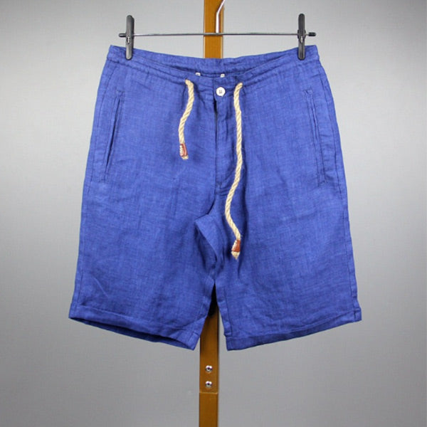 Shorts de lino para hombre