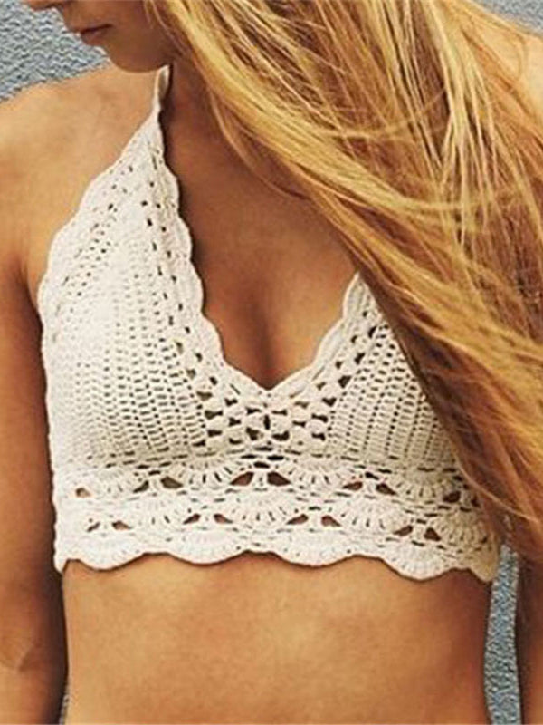 Bikinis de crochet sexy para mujer