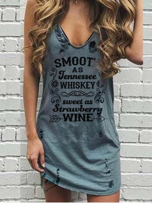 Suave como el whisky de Tennessee y dulce como el vino de fresa.