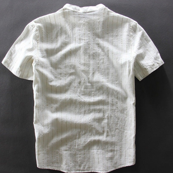 Camisa de lino para hombre