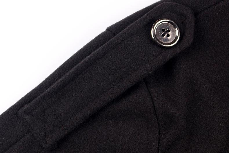 Plus Size Buttoned Solid Casual Shawl Collar Coat