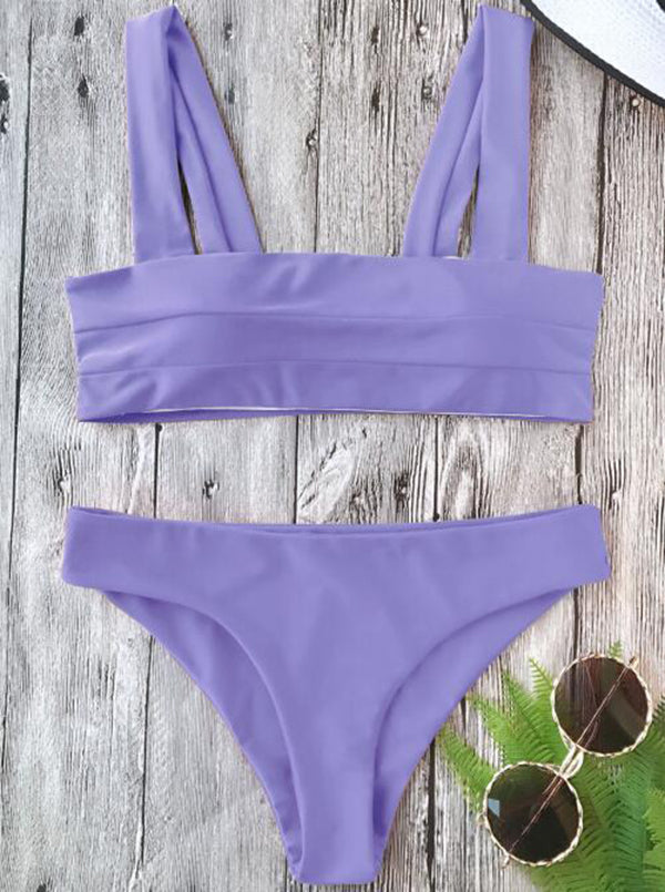 【Sommer heißer Artikel】 2 Stück einfaches Bikini-Set