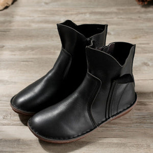 Vintage leather Martin boots