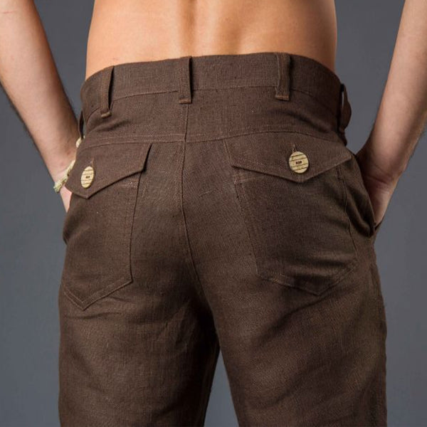 Pantalones de cannabis ligeros ecológicos