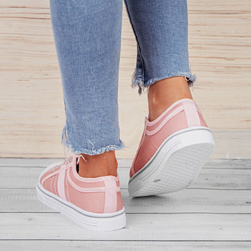 Zapatos casuales Colorblock para mujer