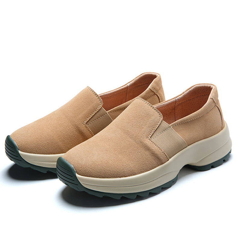 Zapatos de plataforma de cuero