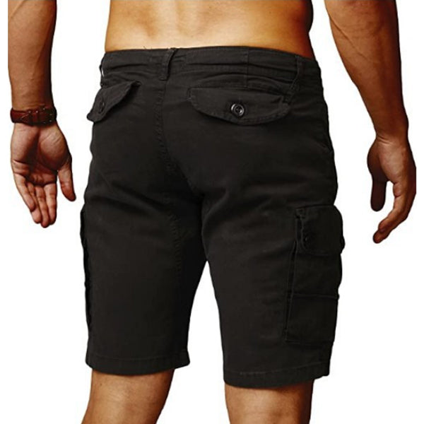 Shorts de herramientas convencionales para hombres con múltiples bolsillos