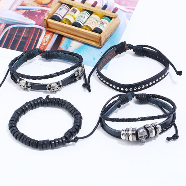 Correa de cuero multicapa cráneo