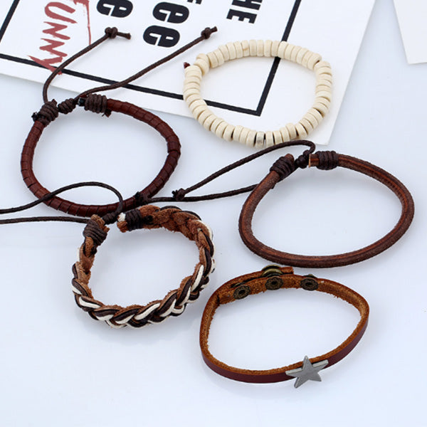 Correa de cuero de múltiples capas fértil