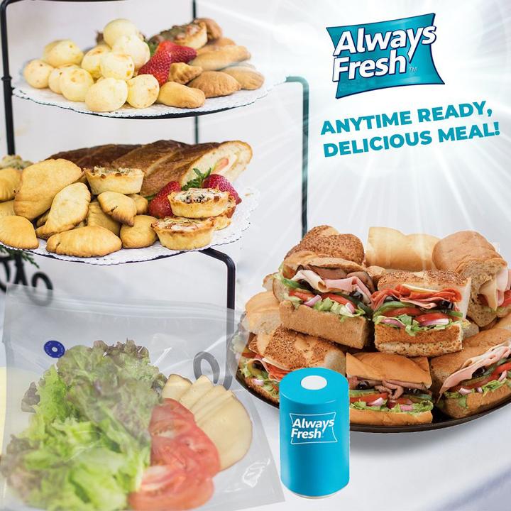 ¡Una nueva forma de pegarse y guardar comida!