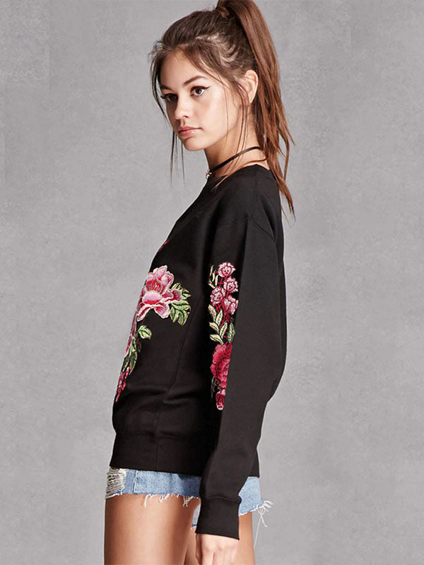 Jerseys para mujer con bordados florales