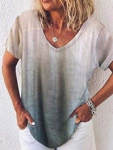 Camiseta de color simple