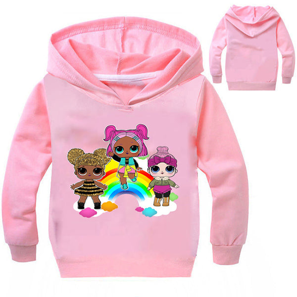 LoL Surprise kids print hoodies