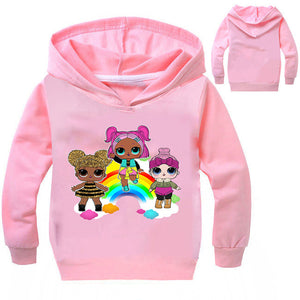 LoL Surprise kids print hoodies