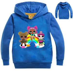 LoL Surprise kids print hoodies