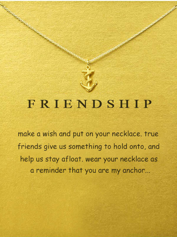 Ancla de collar de la amistad