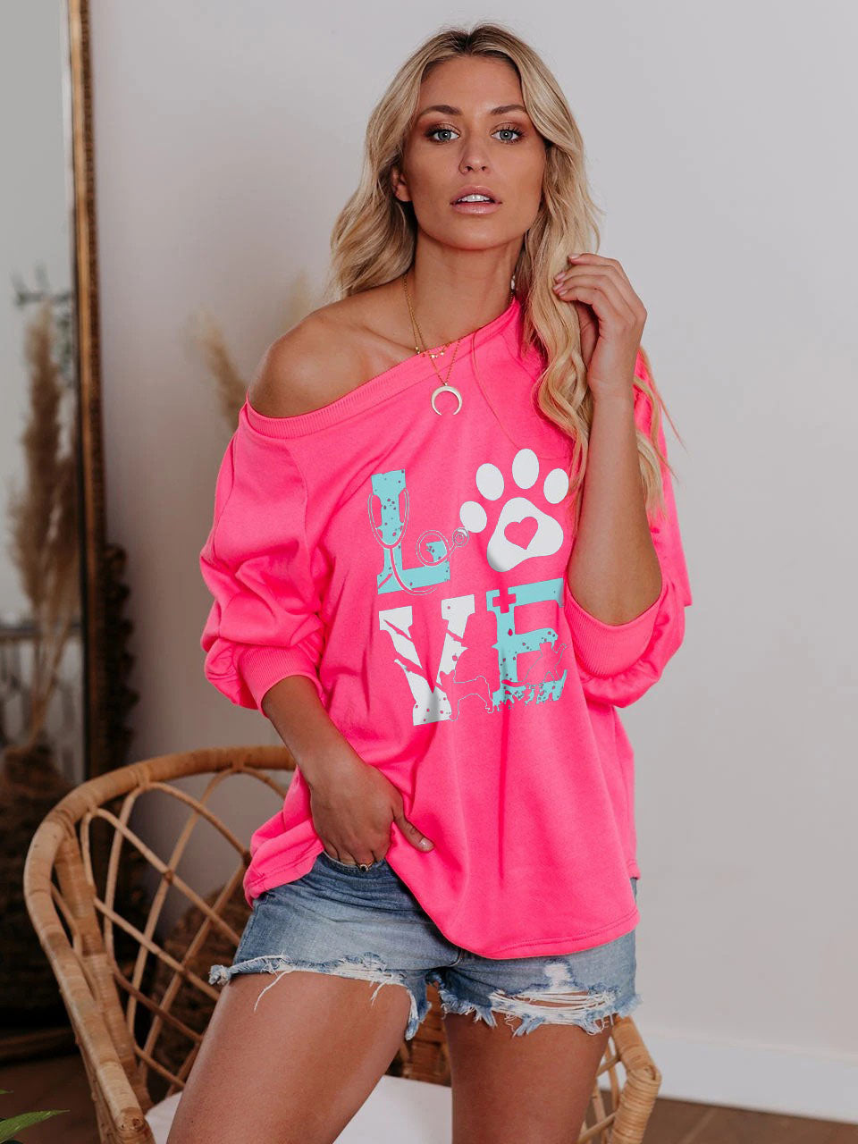 Frauen Haustier Liebhaber LIEBEN Top