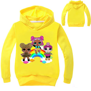 LoL Surprise kids print hoodies