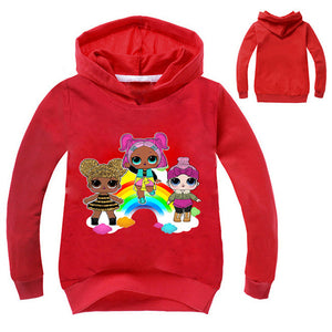 LoL Surprise kids print hoodies