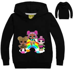 LoL Surprise kids print hoodies