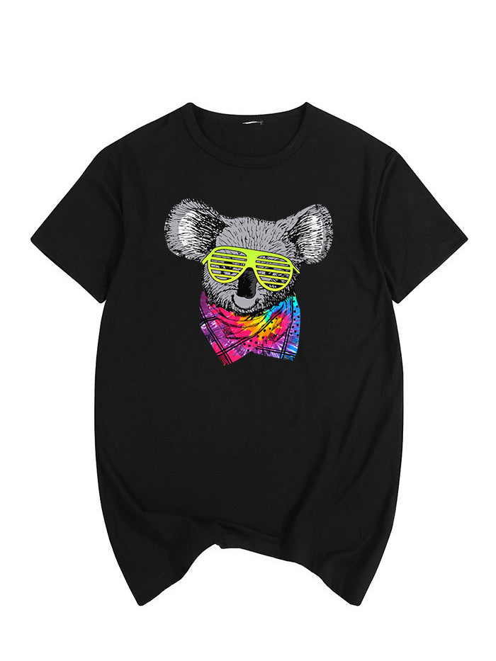 Camiseta de mujer con estampado de koala