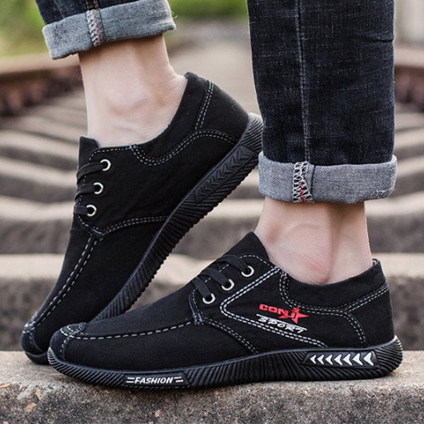 Zapatos casuales de lona para hombre