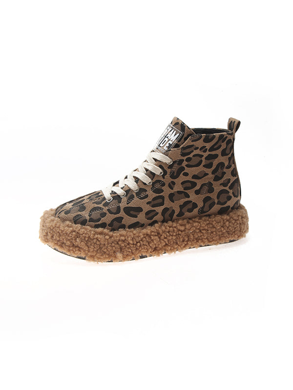 Zapatos Martin de terciopelo con cabeza redonda de Martin