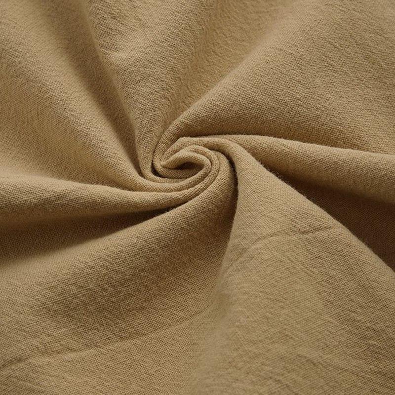 Herren Vintage Loose Umweltfreundliches Super Soft Breathable Linen Shirt