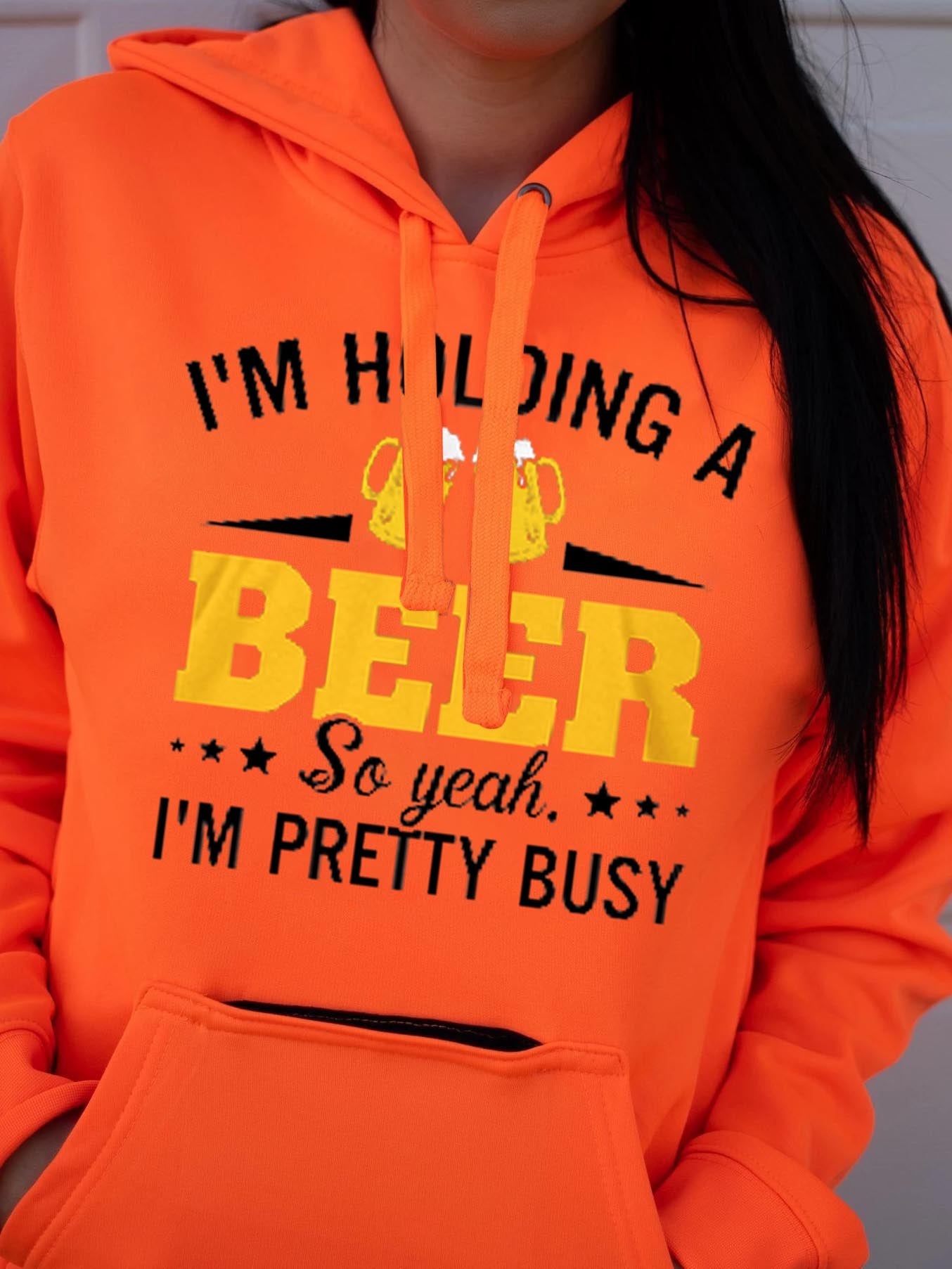 Sigo cerveza, así que estoy muy ocupado suéter