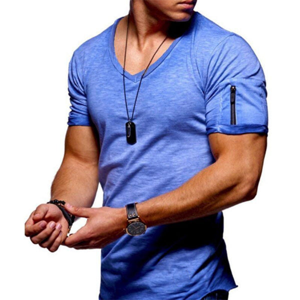 Camisa de un color para hombre