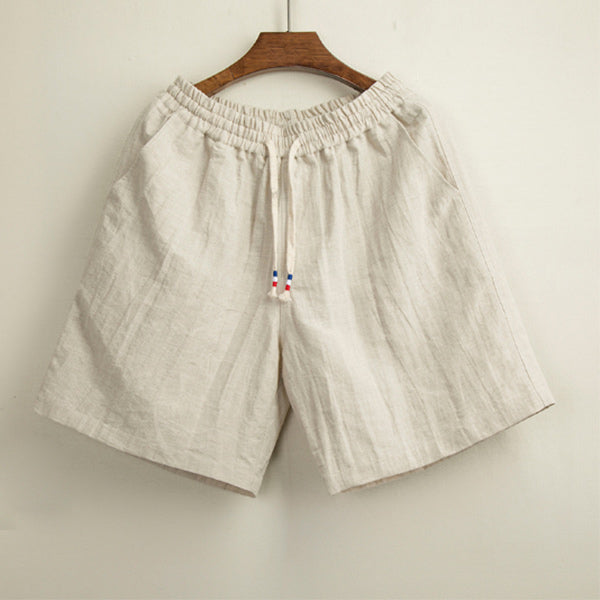 Shorts de lino para hombre