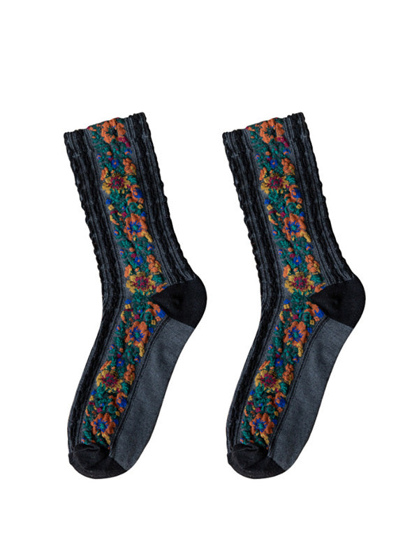 Calcetines Vintage Palace para mujer de estilo étnico