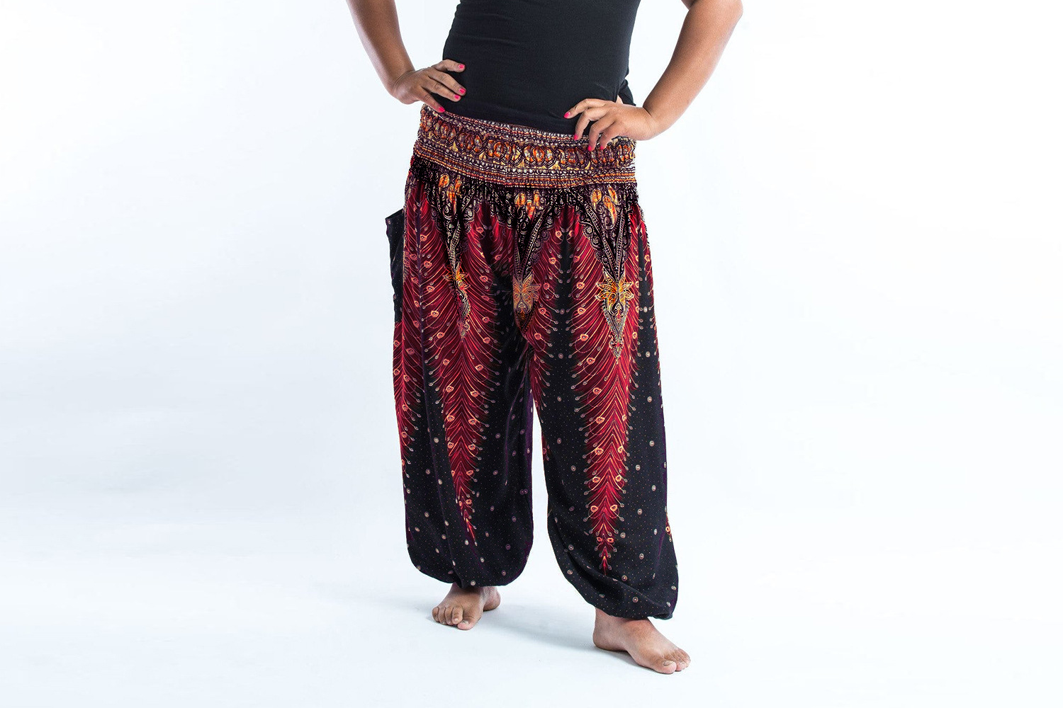 Printed yoga pants