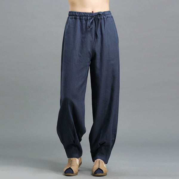 Pantalones casuales cómodos con ropa interior masculina