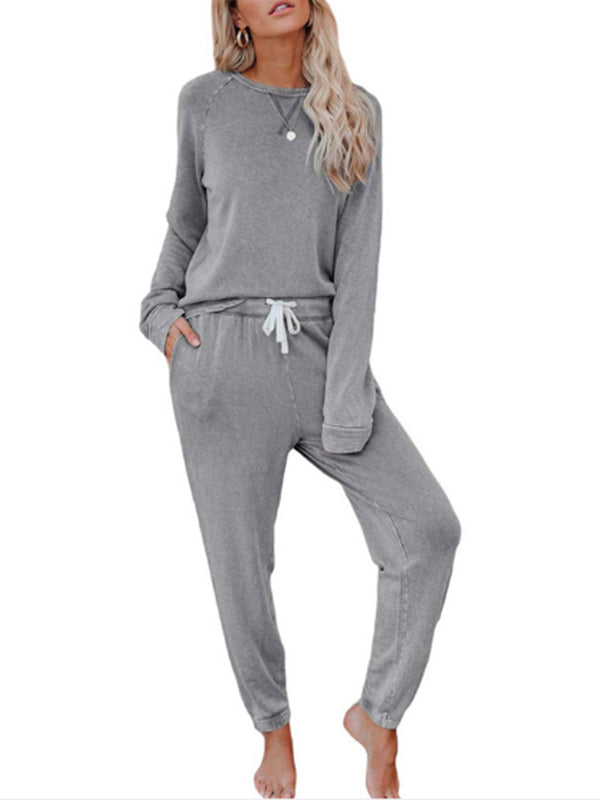 Damen-Batik-T-Shirt-Hosenanzug und Freizeitkleidung für zu Hause