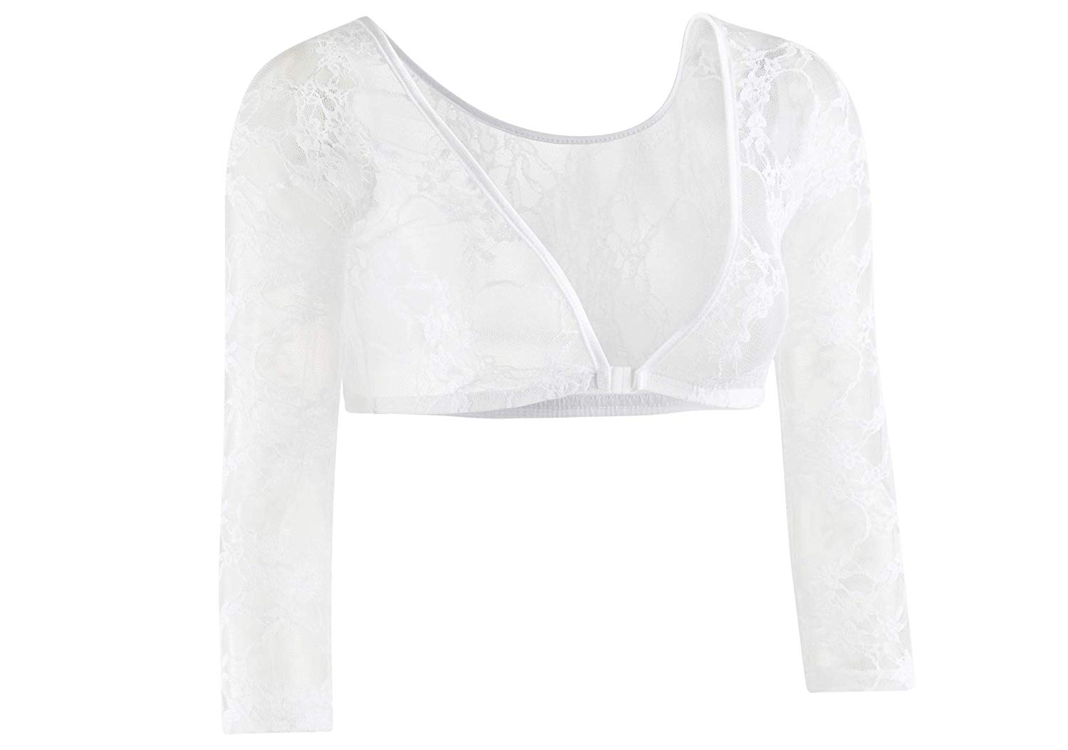 Versatile clothing made from half lace