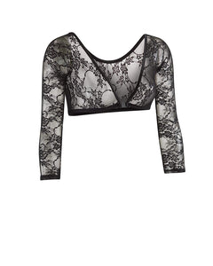Versatile clothing made from half lace