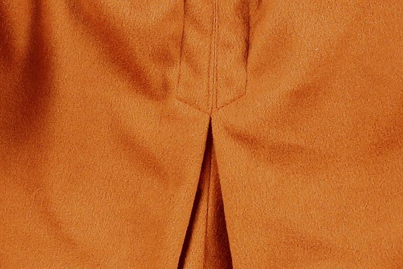Plus Size Buttoned Solid Casual Shawl Collar Coat